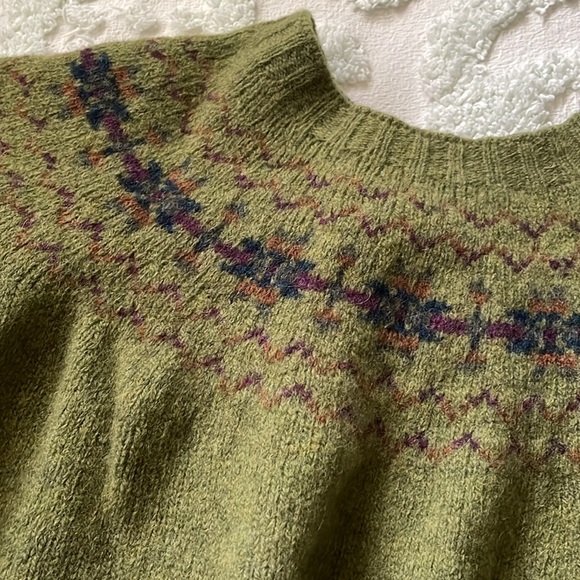 40s style wool sweater - Picture 3 of 4